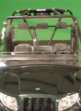 Trail Armor CoolFlo Windshield w/ Fast Clamps Arctic Cat Prowler 2011-2013                                     - TA010SHLDFC-AC11 - Image 2
