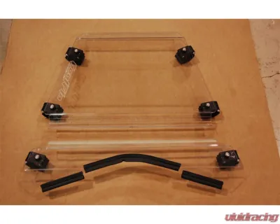 Trail Armor CoolFlo Windshield w/ Fast Clamps Polaris Sportsman ACE 2014-2019 - TA010SHLDFC-ACE