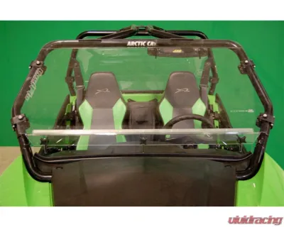 Trail Armor CoolFlo Windshield w/ Fast Clamps Arctic Cat Wildcat Trail | Sport 2014-2017 - TA010SHLDFC-ACWTRL