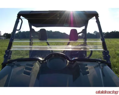 Trail Armor CoolFlo Windshield w/ Fast Clamps Yamaha Rhino 2004-2013 - TA010SHLDFC-RHI