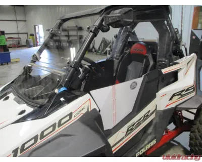 Trail Armor CoolFlo Windshield w/ Fast Clamps Polaris RZR RS1 2018-2022 - TA010SHLDFC-RZR-RS1
