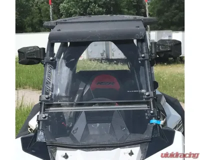 Trail Armor CoolFlo Windshield w/ Fast Clamps Polaris RZR RS1 2018-2022 - TA010SHLDFC-RZR-RS1