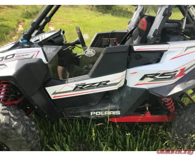 Trail Armor CoolFlo Windshield w/ Fast Clamps Polaris RZR RS1 2018-2022 - TA010SHLDFC-RZR-RS1