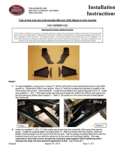 Trail Armor iMpact A-Arm CV Front & Rear Trailing Boot Guards Can-Am Commander 2010-2020                                     - TA011ARMIMP-CAC - Image 5