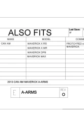 Trail Armor A-Arm Guards Can-Am Maverick 2013-2018                                     - TA011ARMIMP-CAM - Image 9