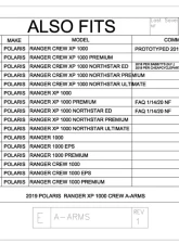 Trail Armor iMpact A-Arm Guards Polaris Ranger 2018-2020                                     - TA_TA011ARMIMP-PR1000C - Image 13