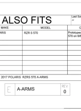 Trail Armor iMpact A-Arm CV Front & Rear Boot Guards Polaris RZR 570 S 2017                                     - TA011ARMIMP-RZR570S-17 - Image 14