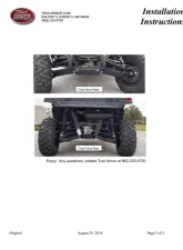 Trail Armor iMpact A-Arm Guards Yamaha Wolverine X2 | X4 850 2018-2024                                     - TA011ARMIMP-YWX2 - Image 12