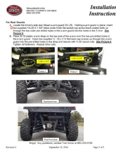 Trail Armor iMpact A-Arm CV Front & Rear Boot Guards Yamaha Wolverine 2016-2018                                     - TA011ARMIMP-YW - Image 13