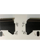 Trail Armor iMpact Front Arm Guards Set of 2 Polaris RZR XP 1000 | XP 4 1000 Turbo 2018-2022                                     - TA012ARMIMPFG-RZRTURBO-S - Image 8
