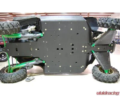 Trail Armor Full Skids w/ Center Arctic Cat Wildcat 1000 | X 2013-2018 - TA012FULLSKID-ACW centers