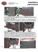 Trail Armor Full Skids w/ Center Arctic Cat Wildcat 1000 | X 2013-2018                                     - TA012FULLSKID-ACW centers - Image 14