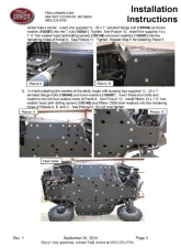 Trail Armor Full Skids w/ Center Can-Am Commander 800 | 1000 2010-2014                                     - TA012FULLSKID-CAC11 centers - Image 6