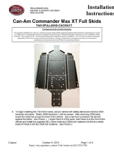 Trail Armor Full Skids w/ Center Can-Am Commander Max 800 | 1000 2014-2020                                     - TA012FULLSKID-CACMXXT centers - Image 8