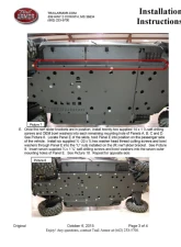 Trail Armor Full Skids w/ Center Can-Am Commander Max 800 | 1000 2014-2020                                     - TA012FULLSKID-CACMXXT centers - Image 10