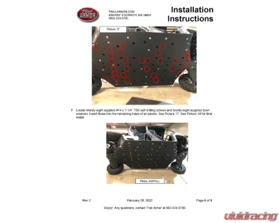 Trail Armor Full Skids - TA012FULLSKID-CADMAX