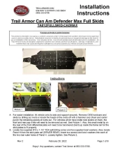 Trail Armor Full Skids                                     - TA012FULLSKID-CADMAX - Image 7