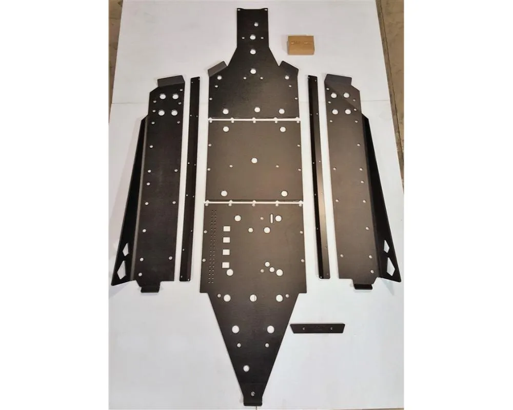 Trail Armor Full Skids w/ Center Can-Am Maverick Max 2015-2018 - TA012FULLSKID-CAMMXTUR centers