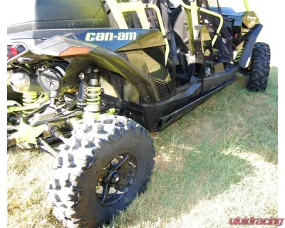 Trail Armor Full Skids w/ Center Can-Am Maverick Max 2015-2018 - TA012FULLSKID-CAMMXTUR centers