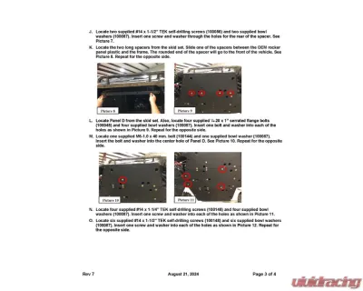 Trail Armor Full Skids w/ Center Polaris General 1000 | 1000 XP 2016-2025 - TA012FULLSKID-GEN1000 centers