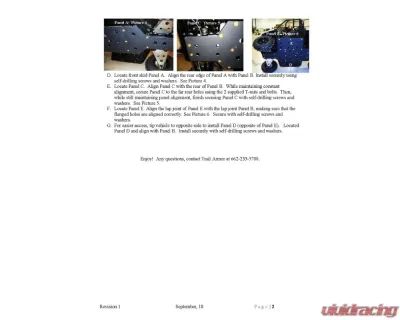 Trail Armor Full Skids w/ Integrated Sliders Polaris Ranger Midsize 2010-2022 - TA012FULLSKID-PR400500EV