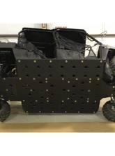 Trail Armor Full Skids w/ Center Polaris Ranger Midsize Crew 500 2011-2013                                     - TA012FULLSKID-PR500C centers - Image 2