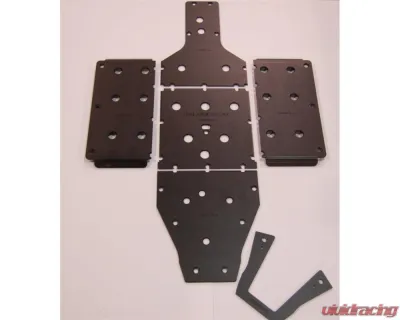 Trail Armor Full Skids Polaris Ranger Midsize 570 | 500 2014-2022 - TA012FULLSKID-PR570