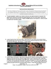 Trail Armor Full Skids w/ Center Polaris Ranger Midsize Crew 570 2014-2021                                     - TA012FULLSKID-PR570C centers - Image 4
