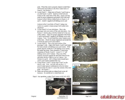 Trail Armor Full Skids w/ Center Polaris Ranger 800 | 900 Crew 2010-2014 - TA012FULLSKID-PR800C centers