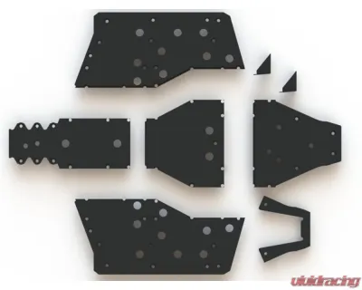 Trail Armor Full Skids w/ Slider Polaris Ranger 2013-2019 - TA012FULLSKID-PR900