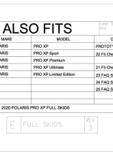 Trail Armor Full Skids w/ Slider Polaris Pro XP 2020-2025                                     - TA012FULLSKID-PROXP - Image 11
