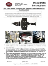Trail Armor Full Skid Polaris Sportsman | Scrambler 2014-2024                                     - TA012FULLSKID-PS - Image 6