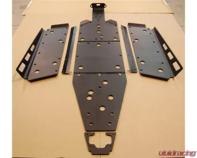 Trail Armor Full Skids w/ Center Polaris RZR 2015-2020 - TA012FULLSKID-RZR900S centers