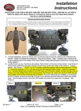 Trail Armor Full Skids w/ Center Polaris RZR 2015-2020                                     - TA012FULLSKID-RZR900S centers - Image 13