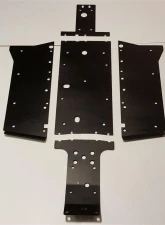 Trail Armor Full Skids w/ Slider Nerfs Yamaha Wolverine 2016-2018                                     - TA012FULLSKID-YW - Image 15