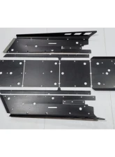 Trail Armor Full Skids w/ Center Polaris RZR XP 4 1000 2024                                     - TA012FULLSKIDEC-RZR41K-24 centers - Image 18