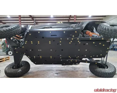 Trail Armor Full Skids w/ Center Polaris RZR XP 4 1000 2024 - TA012FULLSKIDEC-RZR41K-24 centers