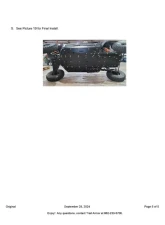 Trail Armor Full Skids w/ Center Polaris RZR XP 4 1000 2024                                     - TA012FULLSKIDEC-RZR41K-24 centers - Image 18