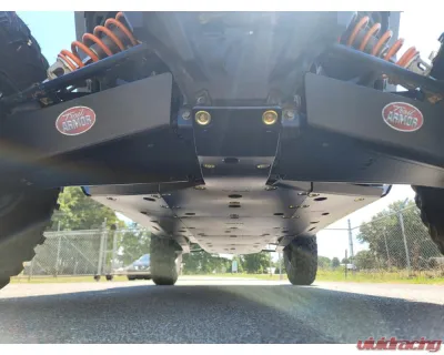 Trail Armor Full Skids w/ Center Polaris RZR XP 4 1000 2024 - TA012FULLSKIDEC-RZR41K-24 centers