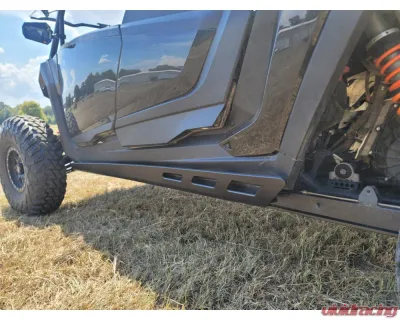 Trail Armor Full Skids w/ Center Polaris RZR XP 4 1000 2024 - TA012FULLSKIDEC-RZR41K-24 centers