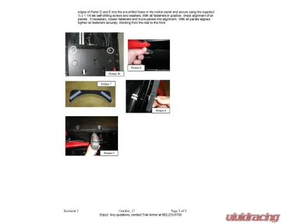 Trail Armor Full Skids w/ Slider Nerfs & Extended Rear Coverage Polaris RZR XP 4 900 2012-2014 - TA012FULLSKIDEC-RZR4XP900