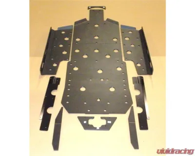 Trail Armor Full Skids w/ Center Polaris RZR XP 900 2011-2014 - TA012FULLSKIDEC-RZR900 centers