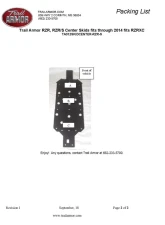 Trail Armor Center Skids Polaris RZR 800 2008-2014                                     - TA012SKIDCENTER-RZR-S - Image 11