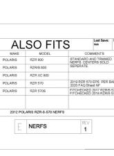 Trail Armor Slider Nerfs Polaris RZR 800 | 570 2008-2020                                     - TA012SKIDNRF-RZR-S - Image 13