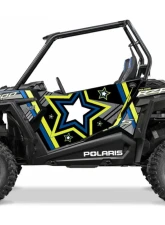 Trail Armor Black Pearl Genx 2 Door Graphics Kit Polaris RZR S 900 EPS 2015                                     - TA2GXBP900S15 - Image 2