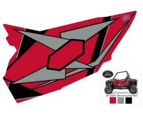 Trail Armor Havasu Red Pearl Genx 2 Door Graphics Kit Polaris RZR S 900 EPS 2015