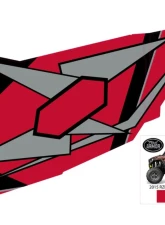 Trail Armor Havasu Red Pearl Genx 2 Door Graphics Kit Polaris RZR S 900 EPS 2015                                     - TA2GXHR900S15 - Image 2