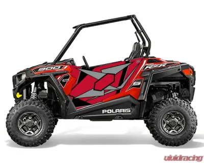Trail Armor Havasu Red Pearl Genx 2 Door Graphics Kit Polaris RZR S 900 EPS 2015 - TA2GXHR900S15