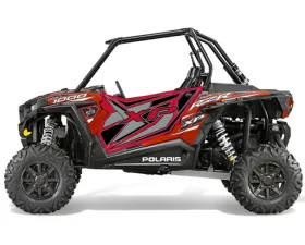 Trail Armor Havasu Red Pearl Genx 2 Door Graphics Kit Polaris RZR XP 1000 EPS 2015