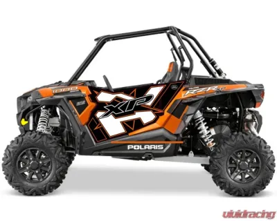 Trail Armor Nuclear Sunset Genx 2 Door Graphics Kit Polaris RZR XP 1000 2014 - TA2GXNS100014